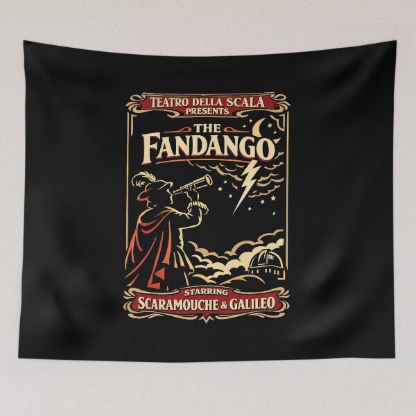 Item preview, Scaramouche Fandango Theatrical Opera Poster designed and sold by agearb.