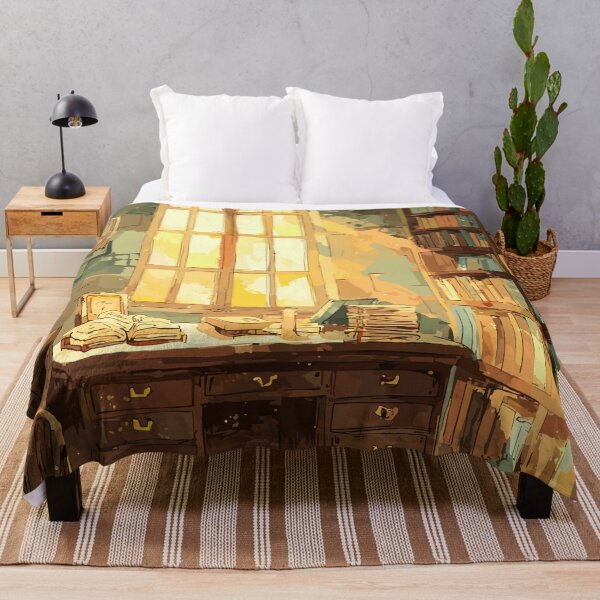 Item preview, Scholar’s Sanctuary Sunlit Library Light Academia designed and sold by bapupa.