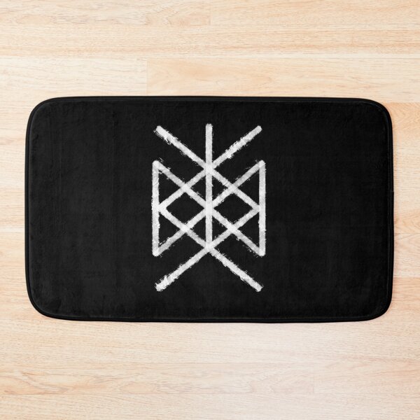 Item preview, Energy Shield Bindrune — White Viking Rune designed and sold by MelZahrArt.
