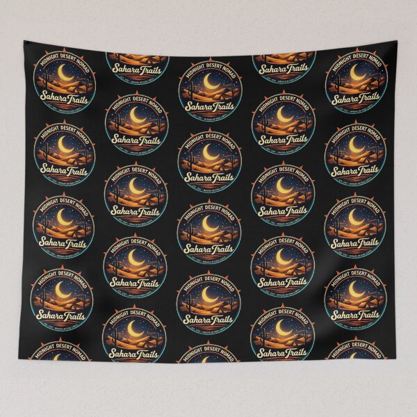 Item preview, midnight desert nomad design designed and sold by Dogandesighn.