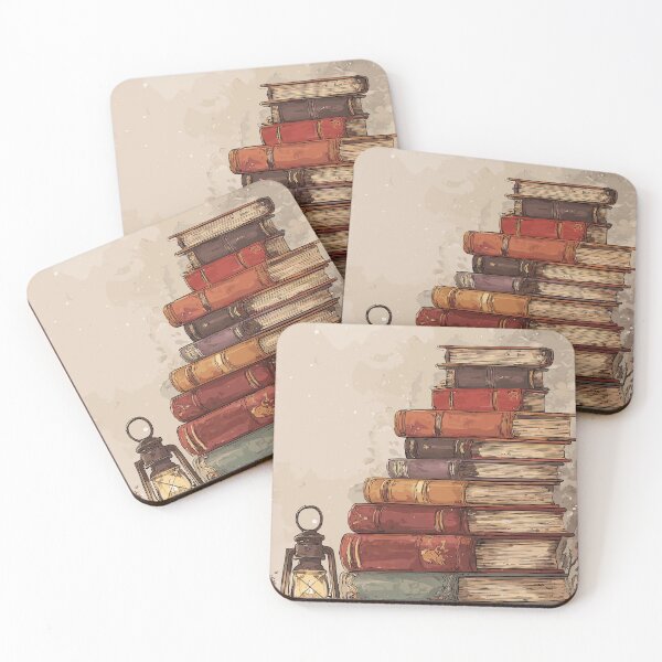 Item preview, Scholarly Stack Vintage Books Light Academia designed and sold by bapupa.