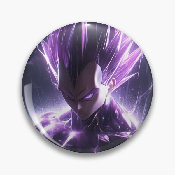 Item preview, Purple Lightning Warrior – Cosmic Anime Power Transformation Art designed and sold by Dyan4.