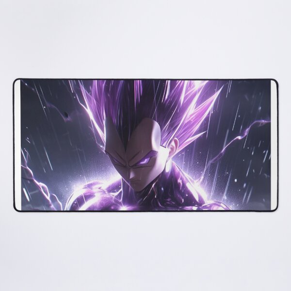Item preview, Purple Lightning Warrior – Cosmic Anime Power Transformation Art designed and sold by Dyan4.