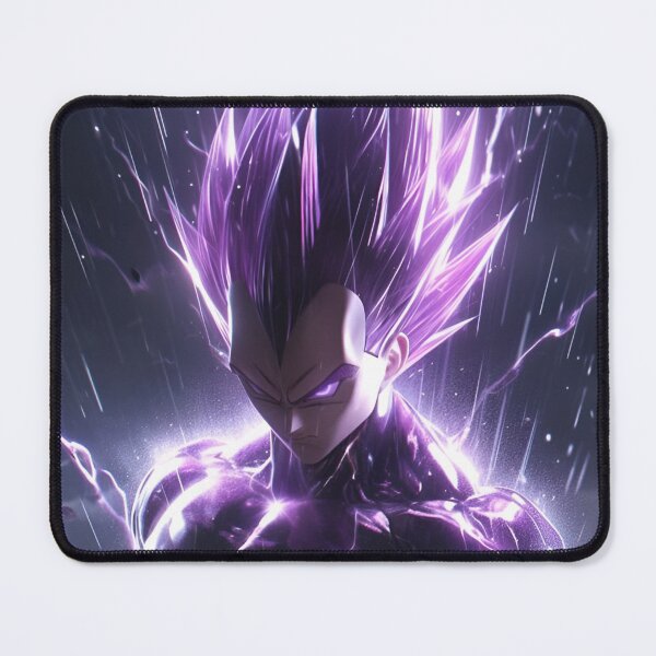 Item preview, Purple Lightning Warrior – Cosmic Anime Power Transformation Art designed and sold by Dyan4.