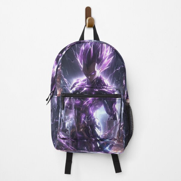 Item preview, Purple Lightning Warrior – Cosmic Anime Power Transformation Art designed and sold by Dyan4.
