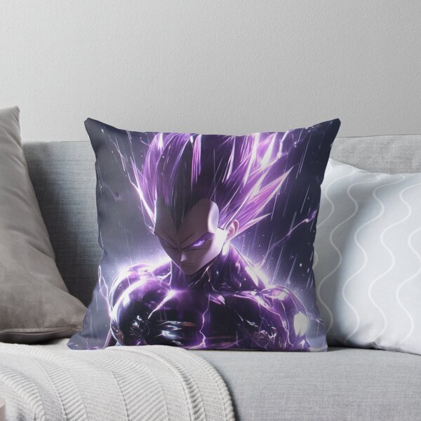 Item preview, Purple Lightning Warrior – Cosmic Anime Power Transformation Art designed and sold by Dyan4.