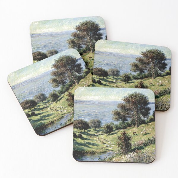 Item preview, Cliffs at Varengeville designed and sold by artdesignsnow.