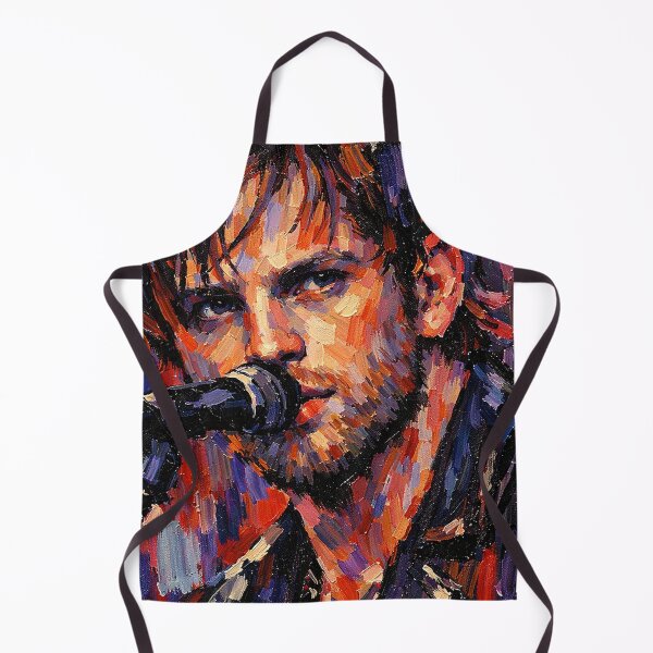 Item preview, Kings of Leon frontman Caleb Folowill tribute Painting designed and sold by LuluLeb.