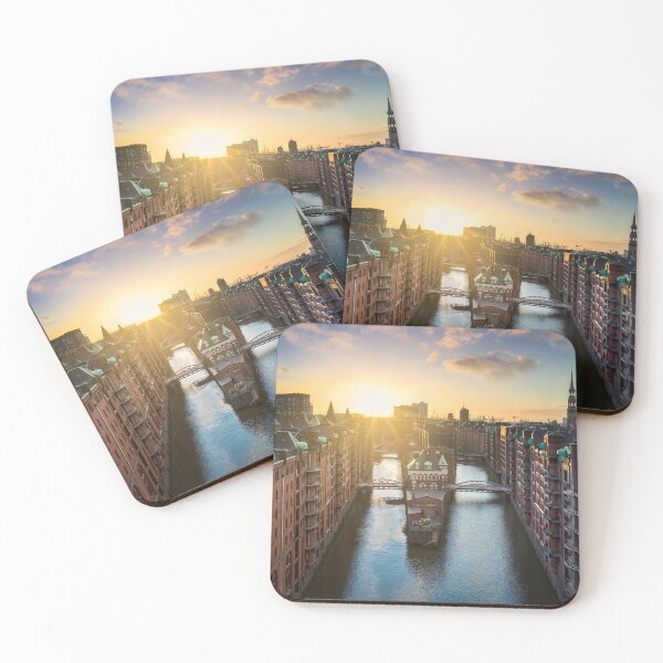 Item preview, Sunset in Hamburg designed and sold by Michael Abid.