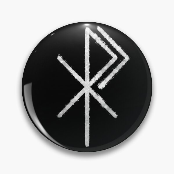 Item preview, Harmony & Balance Viking Rune — White Bindrune designed and sold by MelZahrArt.