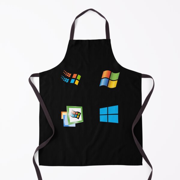 Item preview, Windows logo evolution through the ages designed and sold by Kiraz771s.