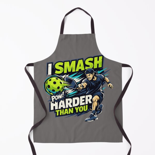 Item preview, Funny Pickleball Shirt Men – I Smash Harder Than You – Sarcastic Gift for Young Pickleball Players designed and sold by Pickleball-Gift.