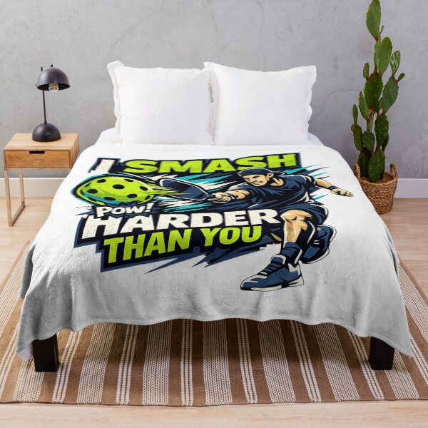 Item preview, Funny Pickleball Shirt Men – I Smash Harder Than You – Sarcastic Gift for Young Pickleball Players designed and sold by Pickleball-Gift.
