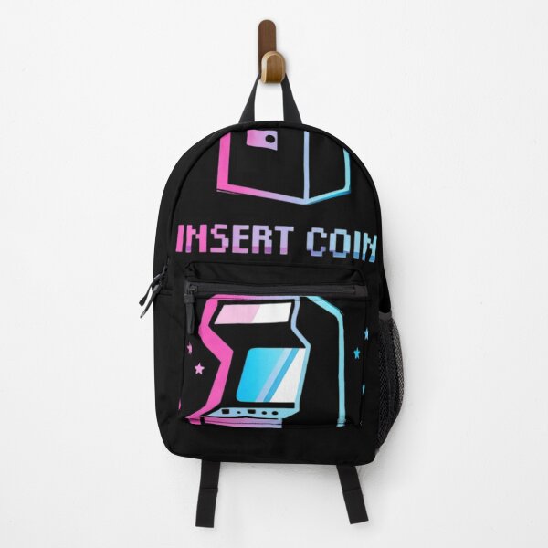 Item preview, Neon Arcade Insert Coin Game designed and sold by DeadpanThreads.