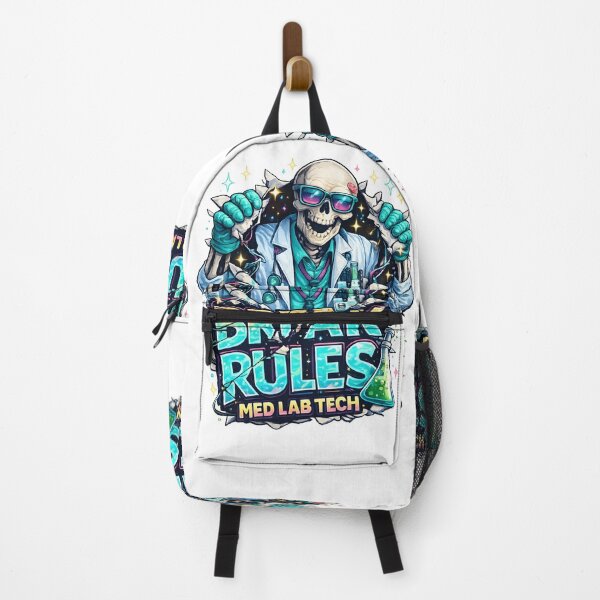 Item preview, Break Rules Med Lab Tech – Skeleton Medical Laboratory Scientist Neon Design designed and sold by ClinicalHubs.