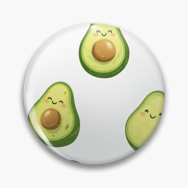Item preview, Cute Avocado Pattern Blanket – Kawaii Vegan Aesthetic Throw designed and sold by Talkdesign.