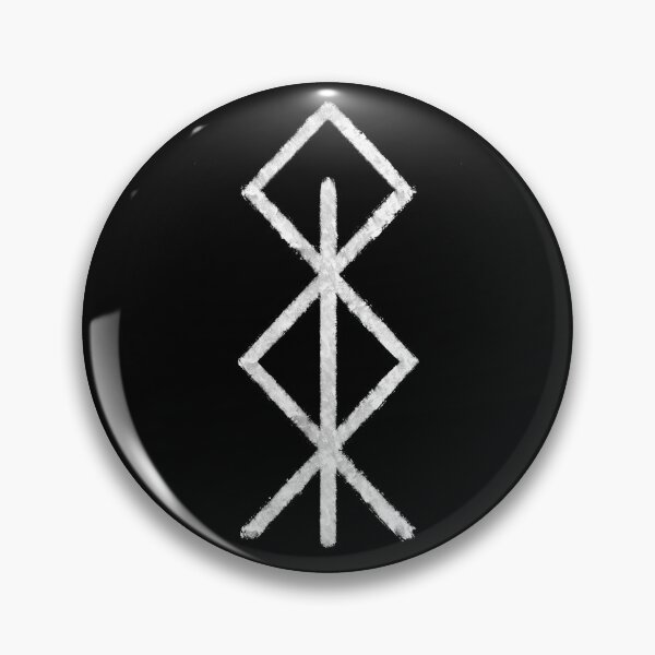 Item preview, Home Protection Bindrune — White Viking Mystical Art designed and sold by MelZahrArt.