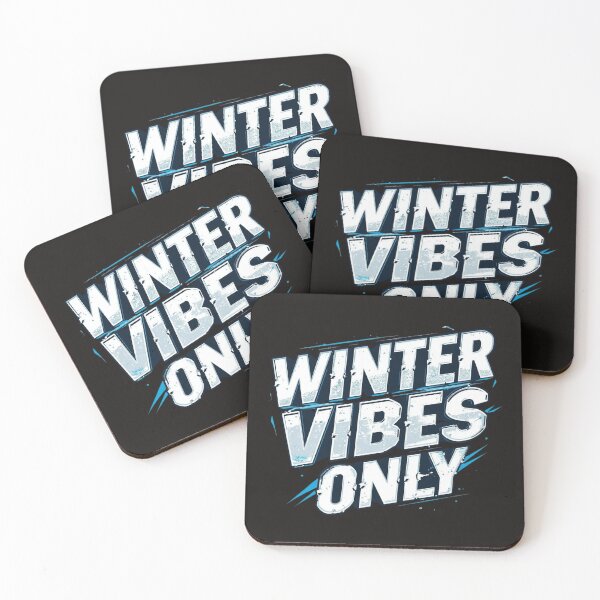 Item preview, Minimalist Winter Vibes Script with Delicate Snowflakes designed and sold by PACS0011.