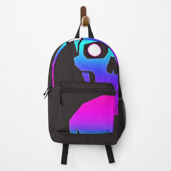 Item preview, Glowing Neon Skull Vaporwave designed and sold by DeadpanThreads.