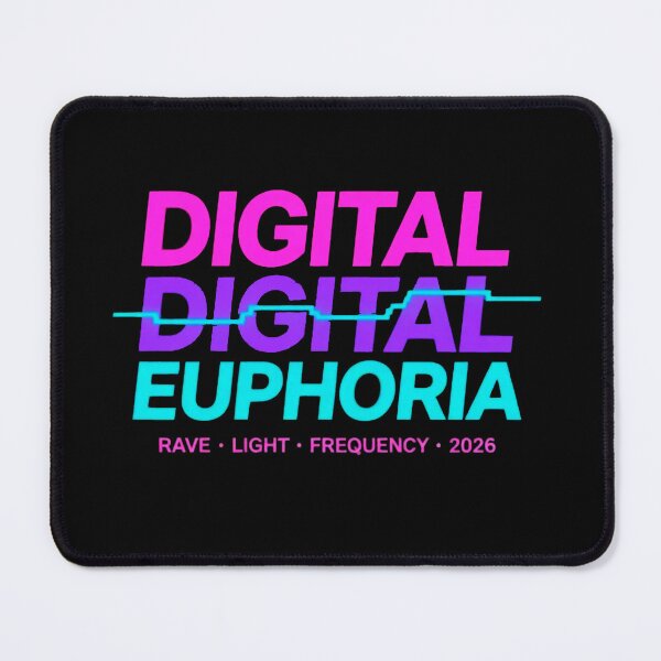 Item preview, Digital Euphoria – Neon Rave Streetwear designed and sold by Graphroad.