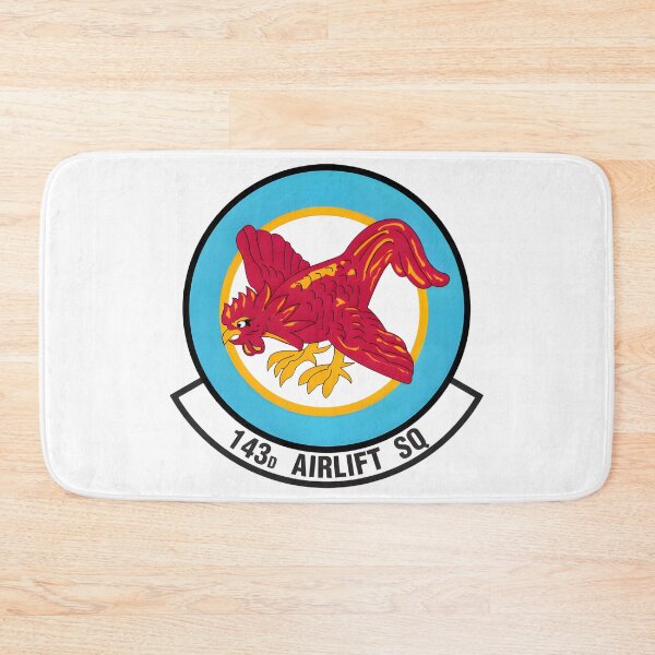 Item preview, 143d Airlift Squadron Rhode Island Air National Guard Emblem designed and sold by CharlieDesings.