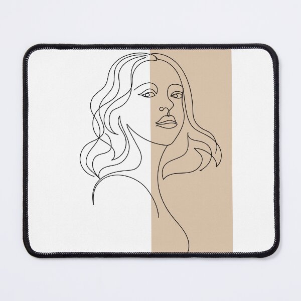 Item preview, Modern Feminine Line Art Aesthetic Design designed and sold by Noorcrescent .