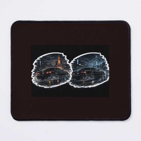 Item preview, Tokyo/Osaka Rain Black Label – VIP JDM Night Sticker designed and sold by Wander Pop Studio.