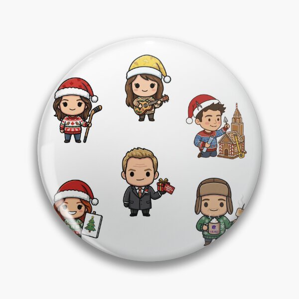 Item preview, Christmas Chibi Collection How I Met Your Mother  designed and sold by Screen Lore.