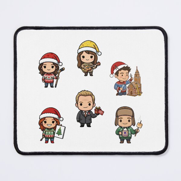 Item preview, Christmas Chibi Collection How I Met Your Mother designed and sold by Screen Lore.