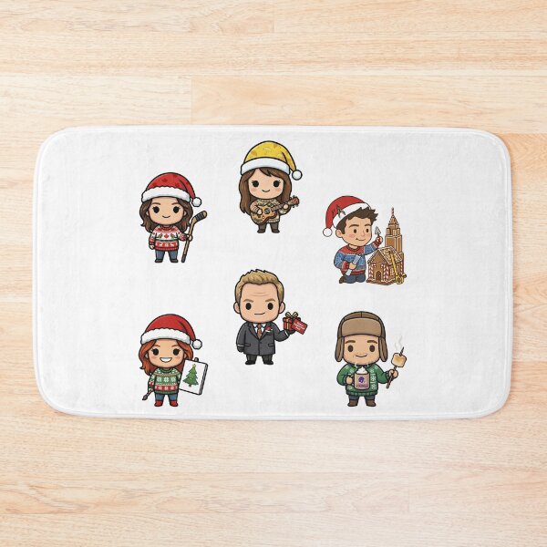 Item preview, Christmas Chibi Collection How I Met Your Mother  designed and sold by Screen Lore.