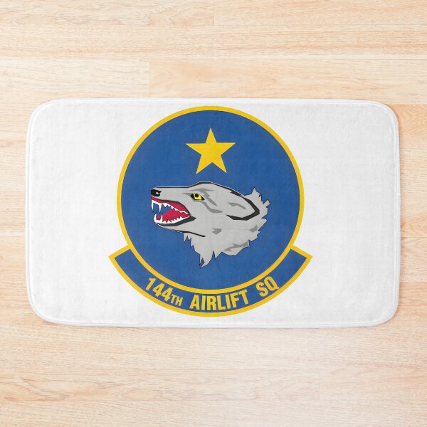Item preview, 144th Airlift Squadron Alaska Air National Guard Patch designed and sold by CharlieDesings.