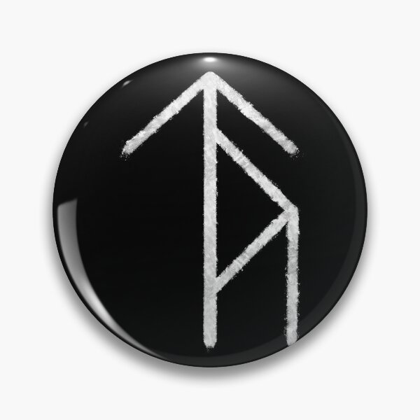 Item preview, Strenght Bindrune — White Viking Magical Symbol designed and sold by MelZahrArt.