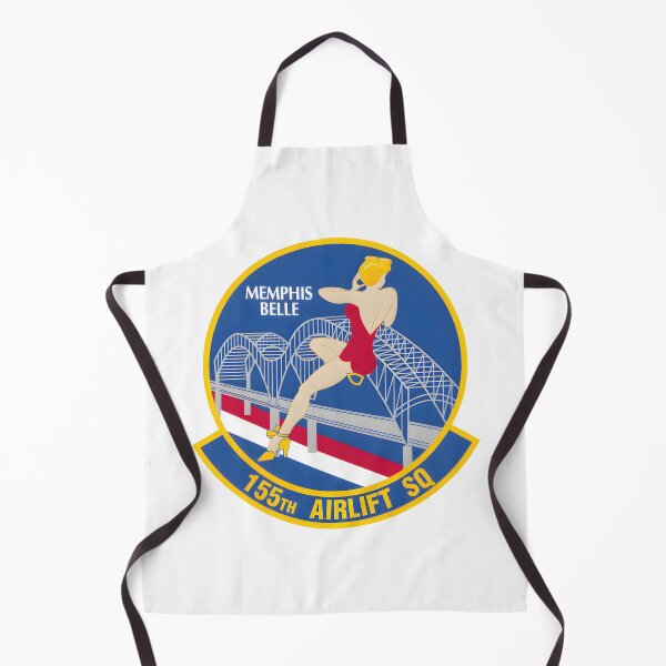 Item preview, 155th Airlift Squadron Tennessee Air National Guard Memphis Belle Emblem designed and sold by CharlieDesings.