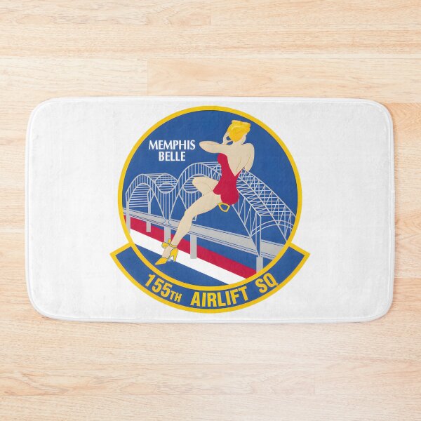 Item preview, 155th Airlift Squadron Tennessee Air National Guard Memphis Belle Emblem designed and sold by CharlieDesings.