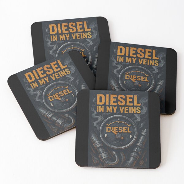 Item preview, Diesel in My Veins  Industrial Engine Poster designed and sold by mbmstores.