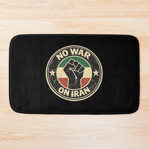 Item preview, No War on Iran designed and sold by DIRTYDUNNZ.