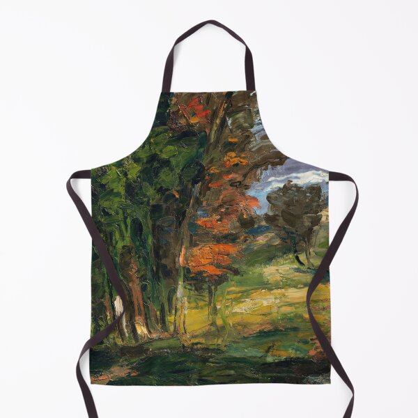 Item preview, Paysage by Paul Cézanne: Post Impressionist Woodland Landscape Poster designed and sold by artofuniverse.