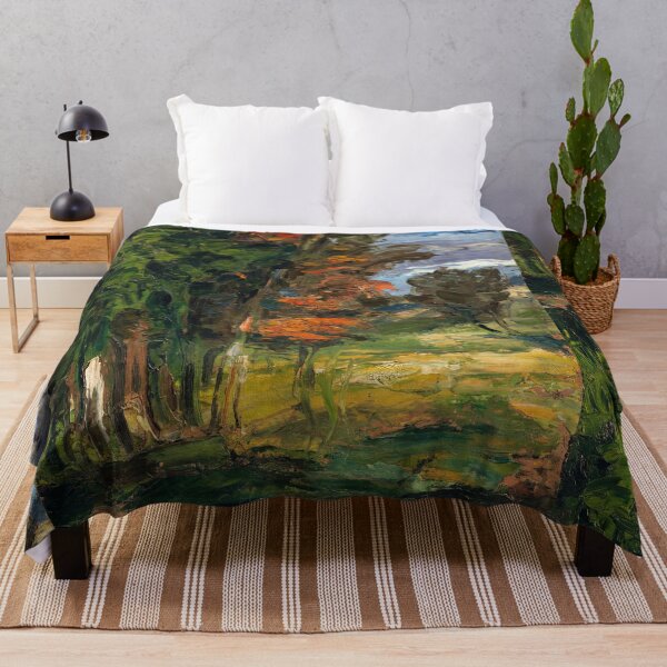 Item preview, Paysage by Paul Cézanne: Post Impressionist Woodland Landscape Poster designed and sold by artofuniverse.