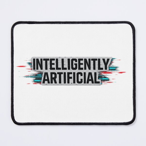 Artikelvorschau, Intelligenter KI-Humor-Glitch-Aufkleber entworfen und verkauft von Talkdesign.