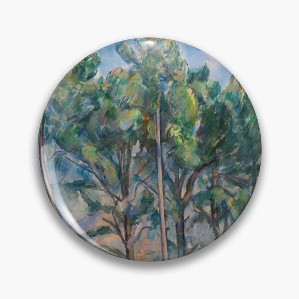 Item preview, Pine and Aqueduct by Paul Cézanne: Post Impressionist Landscape Wall Art designed and sold by artofuniverse.