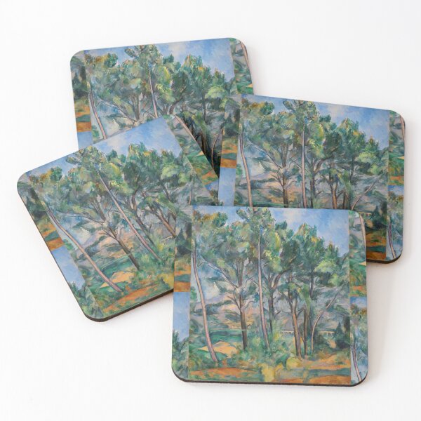 Item preview, Pine and Aqueduct by Paul Cézanne: Post Impressionist Landscape Wall Art designed and sold by artofuniverse.