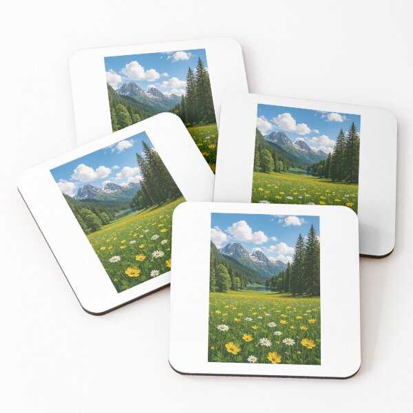 Item preview,  a lush valley with wildflower meadows designed and sold by artsvillages.