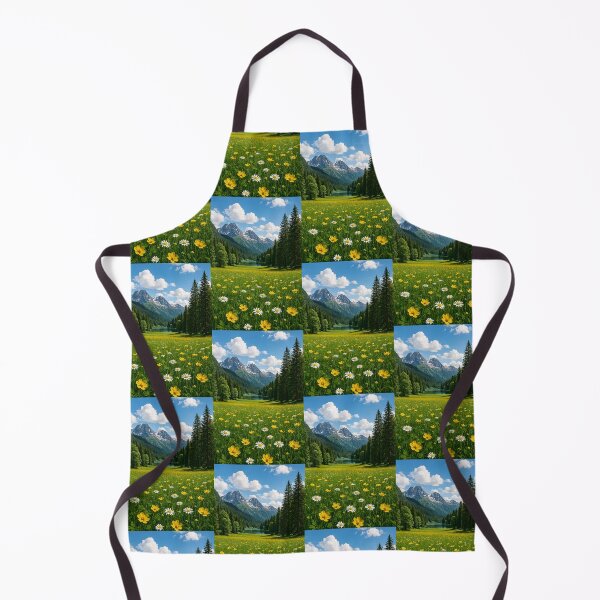 Item preview, a lush valley with wildflower meadows designed and sold by artsvillages.