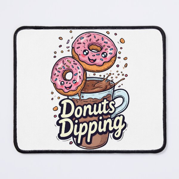 Item preview, Funny Doughnut Dipping – Donut Lover Gift designed and sold by owi-art.