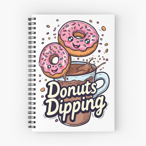 Item preview, Funny Doughnut Dipping – Donut Lover Gift designed and sold by owi-art.