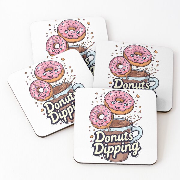 Item preview, Funny Doughnut Dipping – Donut Lover Gift designed and sold by owi-art.