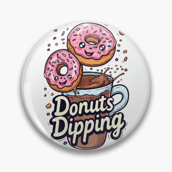 Item preview, Funny Doughnut Dipping – Donut Lover Gift designed and sold by owi-art.