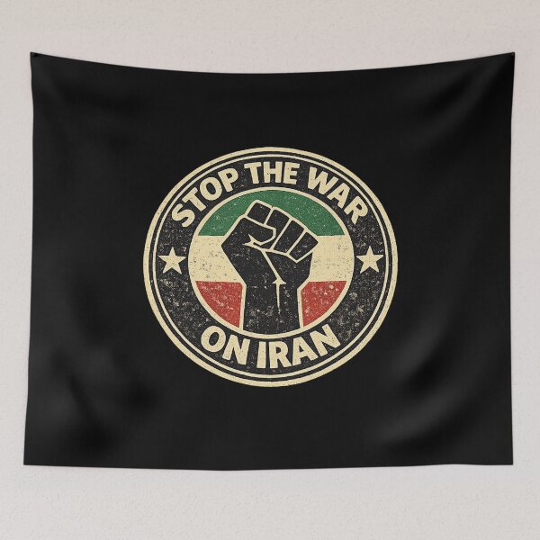 Item preview, Stop The War on Iran designed and sold by DIRTYDUNNZ.