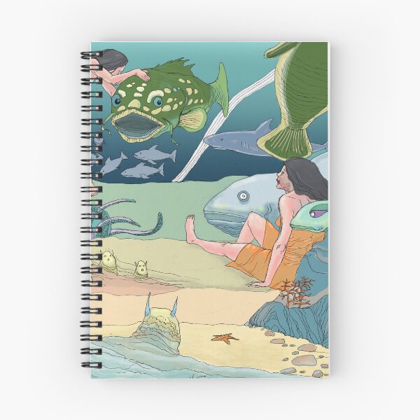 Item preview, Afternoon With the Giant Fish designed and sold by Le poulpe rêveur.