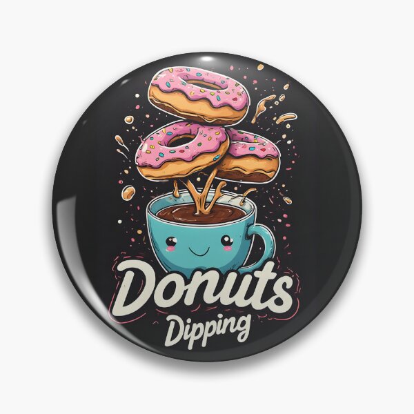 Item preview, Funny Doughnut Dipping – Donut Lover Gift designed and sold by owi-art.